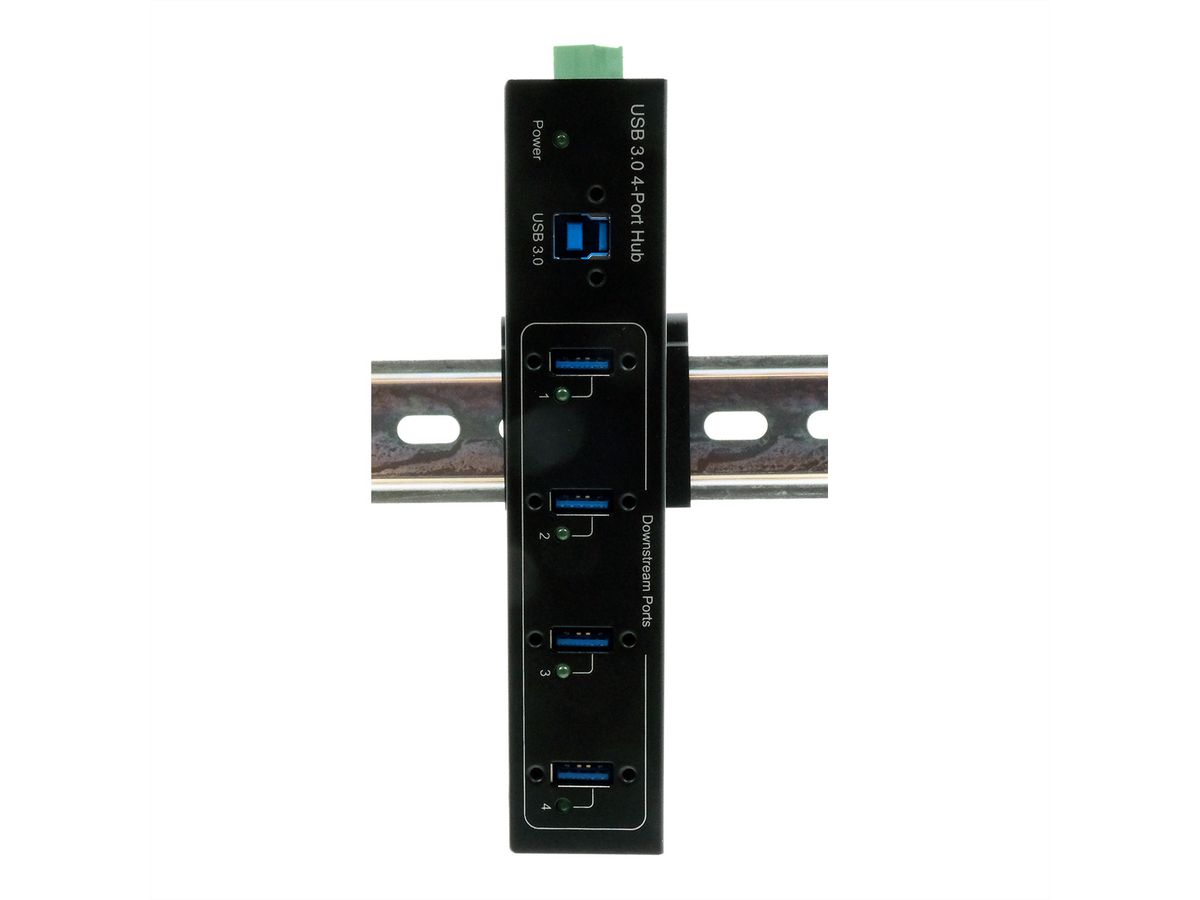 EXSYS EX-11224HMVS HUB métal 4 ports USB 3.2 Gen 1 VIA VL811+ Chipset