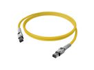 EasyLan VarioBoot Cordon Cat.6A, S/FTP, jaune, 2 m