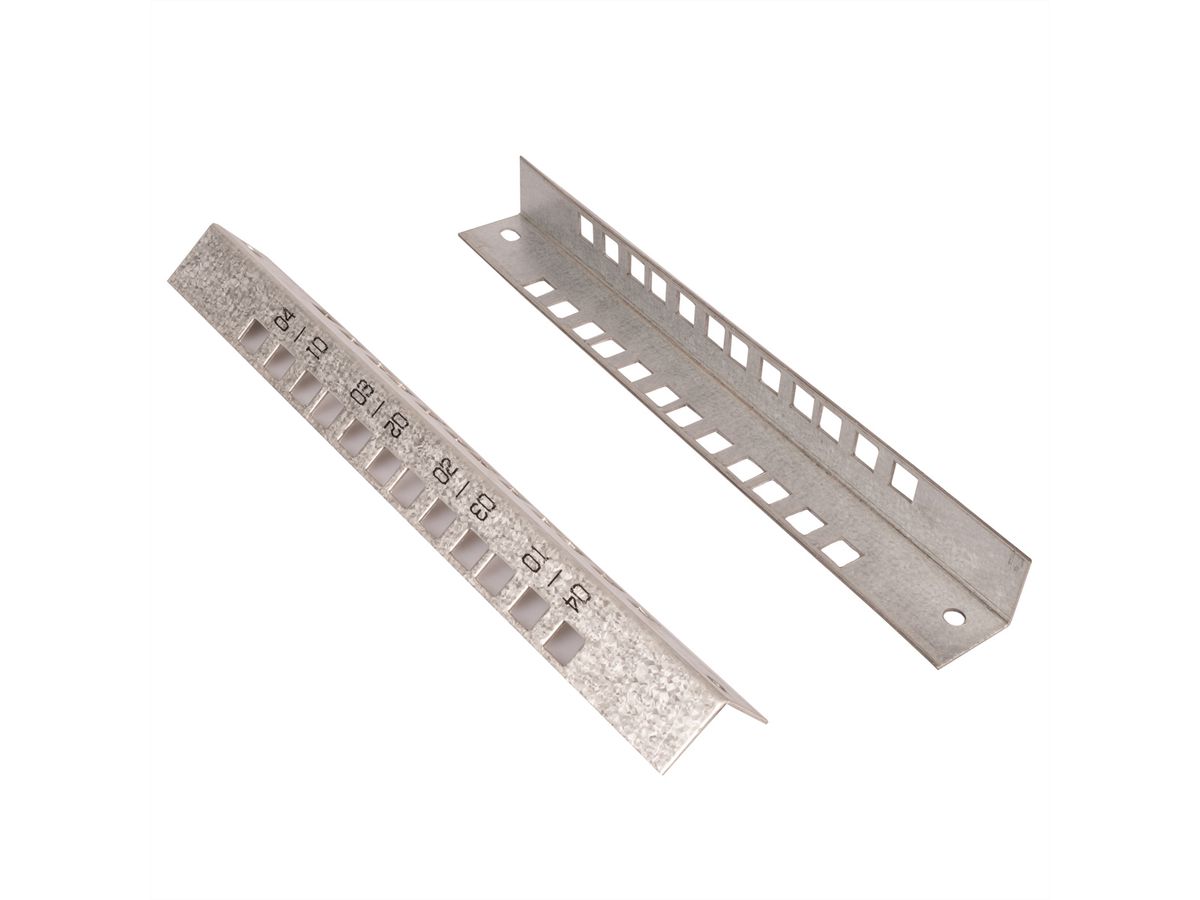 ROLINE 19" Kit de rails profilés ROLINE 9 U, pour boîtier mural Basic