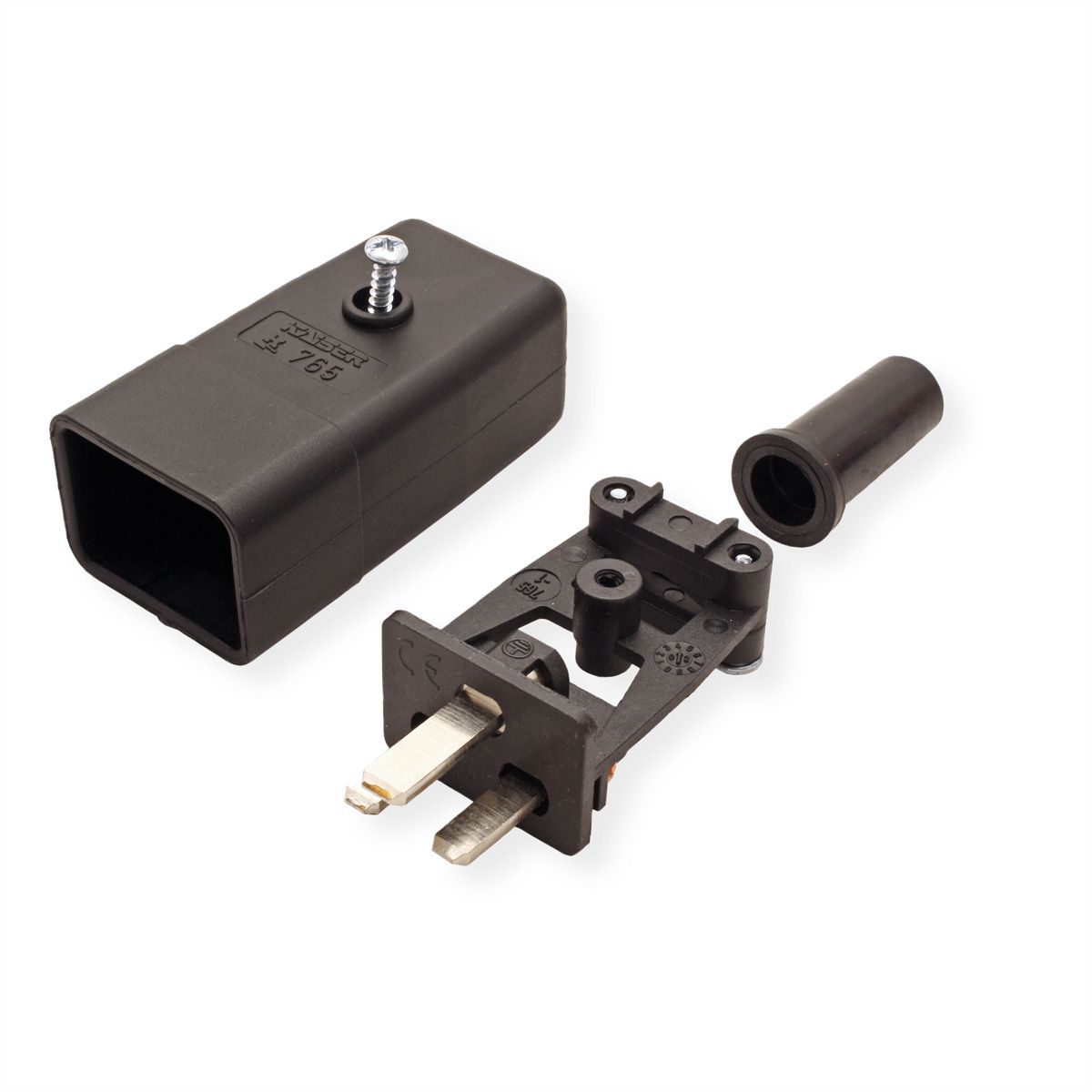 BACHMANN Prise IEC320 C20 16A/250VAC, noir