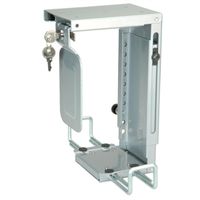 ROLINE Support pour Mini PC, verrouillable, argent