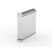 SCHROFF Unité enfichable de type cadre PRO, couvercle lisse, 1 connecteur, 6 U, 10 HP, 227 mm