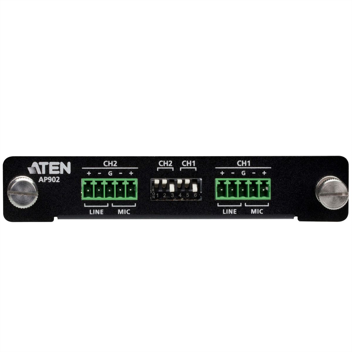 ATEN AP902 Carte d'extension 2-CH Mic/Line Pre-AMP pour la série AP