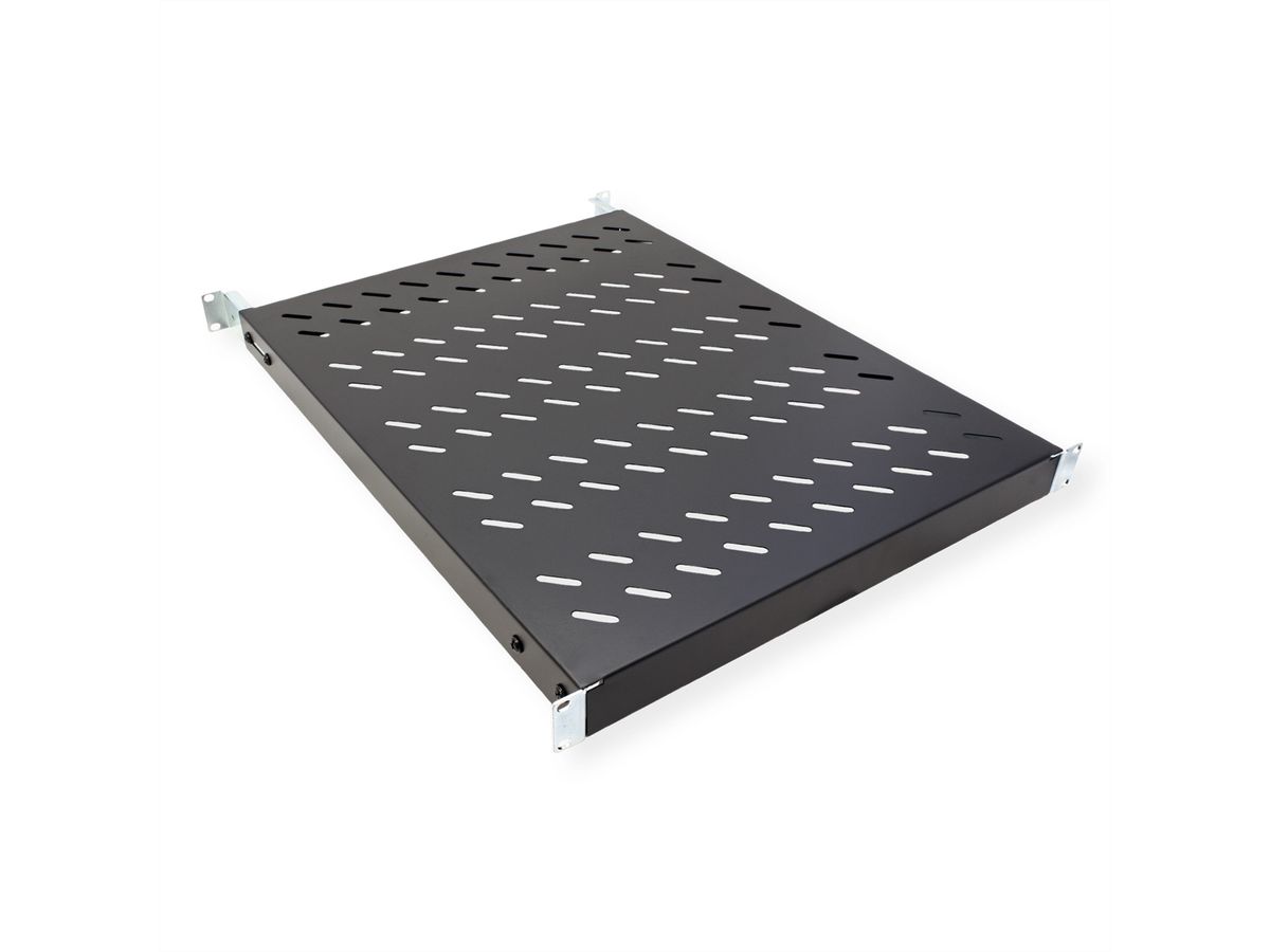 VALUE Etagère 19" profondeur variable 1UH, 440 x 568 mm, 50kg
