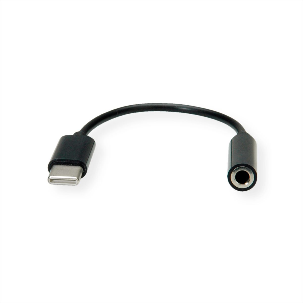 VALUE Adaptateur Type C - 3,5mm Audio, M/F, 0,13 m