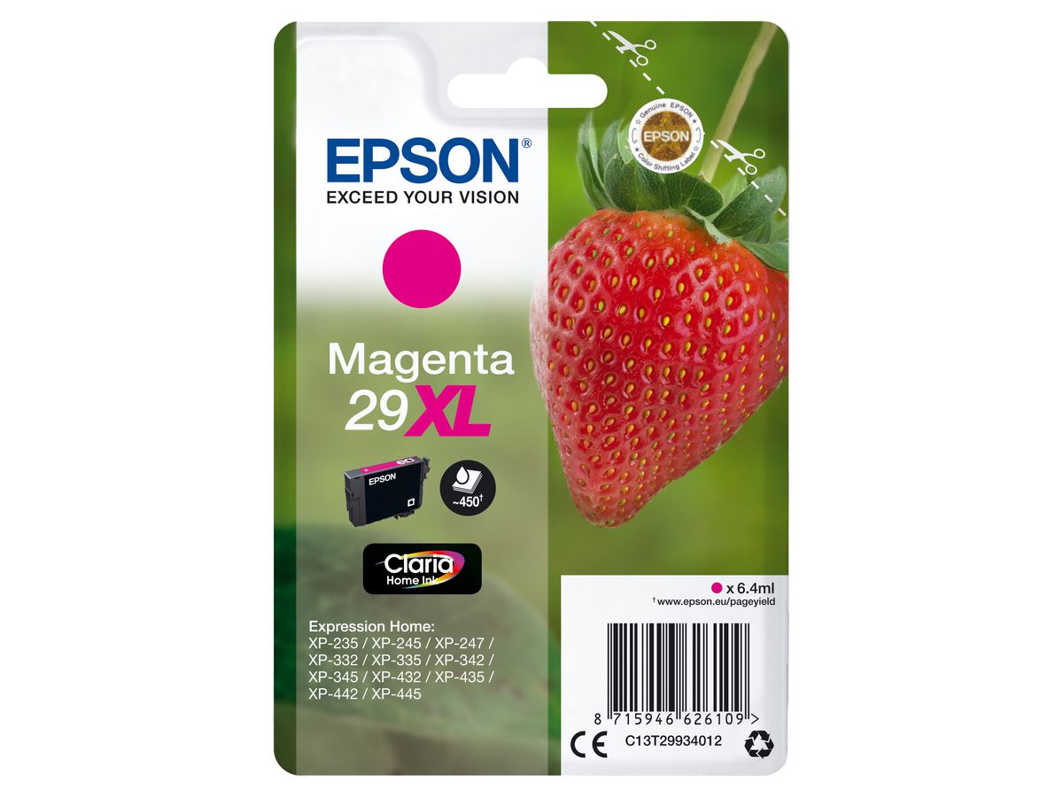Epson Cartouche "Fraise" - Encre Claria Home M (XL)