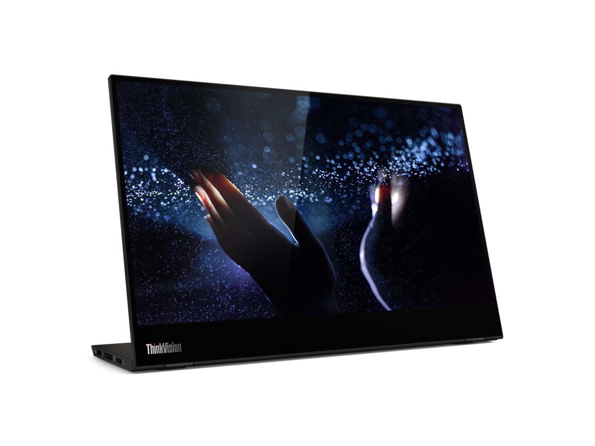 Lenovo M14t LED display 35,6 cm (14") 1920 x 1080 pixels Full HD Écran tactile Noir