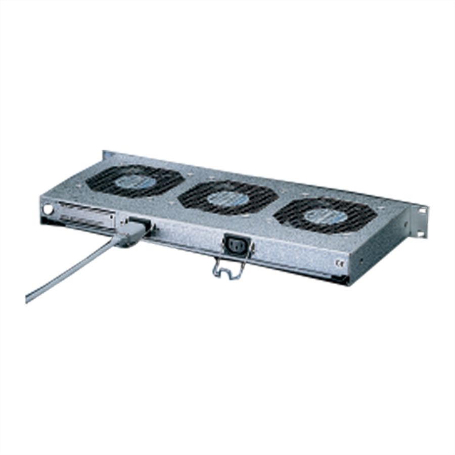Unité de ventilation 19" SCHROFF, 1 U, avec interrupteur frontal, 6 ventilateurs, 115 VAC