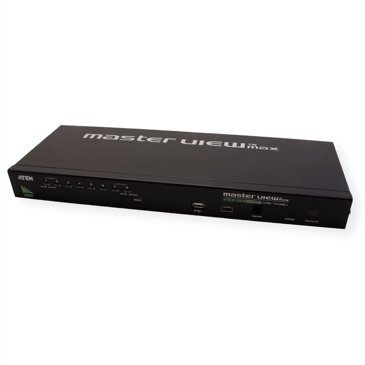 ATEN CS1708A Switch KVM VGA, PS/2-USB, port périphérique USB, 8 ports