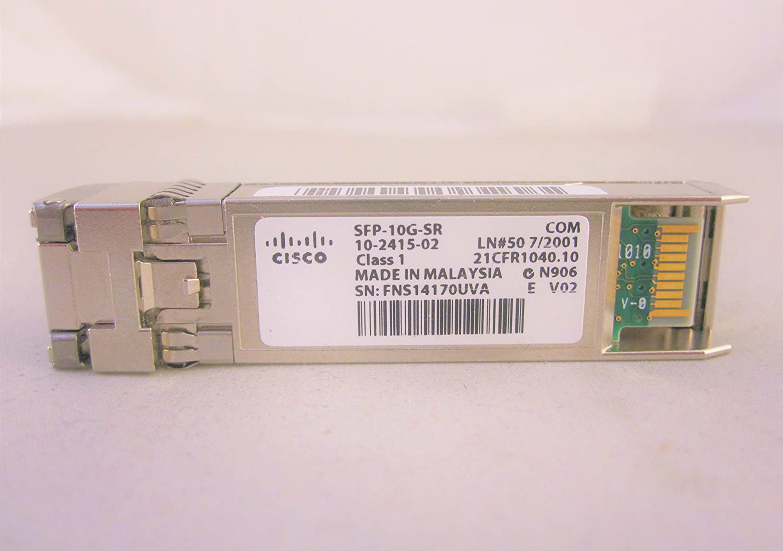 Cisco SFP-10G-SR= convertisseur de support réseau 850 nm