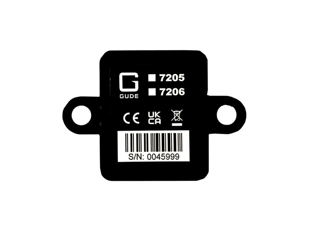 GUDE 7205-2 Capteur de tempérarure et d'humidité, calibré