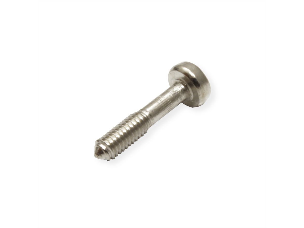 Vis à collet SCHROFF, Torx M2.5 x 12.3 mm, acier nickelé, 100 pièces