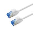 ROLINE Cordon Cat.6A (Classe EA) S/FTP (PiMF), LSOH, PoE , blanc, 7 m