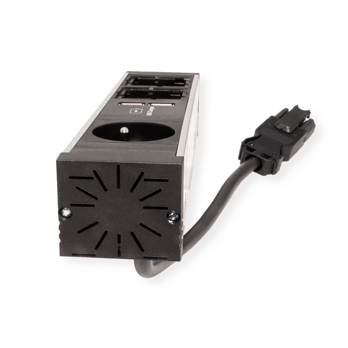 BACHMANN VENID 1xUTE 1xUSB 2xCM 0,2m GST18