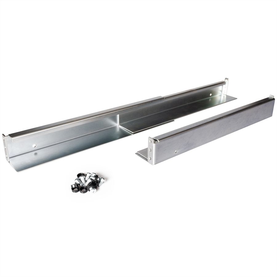 ROLINE Set de glissières à profondeur variable, 350 à 600mm avec le matériel de montage