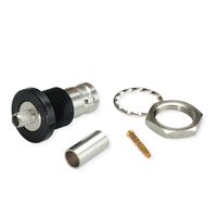 TELEGÄRTNER Connecteur de câble BNC 50 Ohm pour RG-58C/U isolé