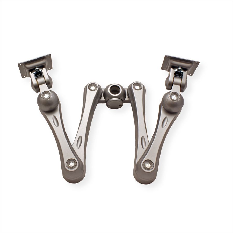 ROLINE Bras multi LCD, support pour 2 LCD, 4 pivots
