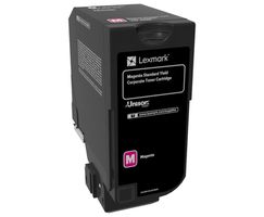 Lexmark 74C2SME Cartouche laser Magenta cartouche toner et laser