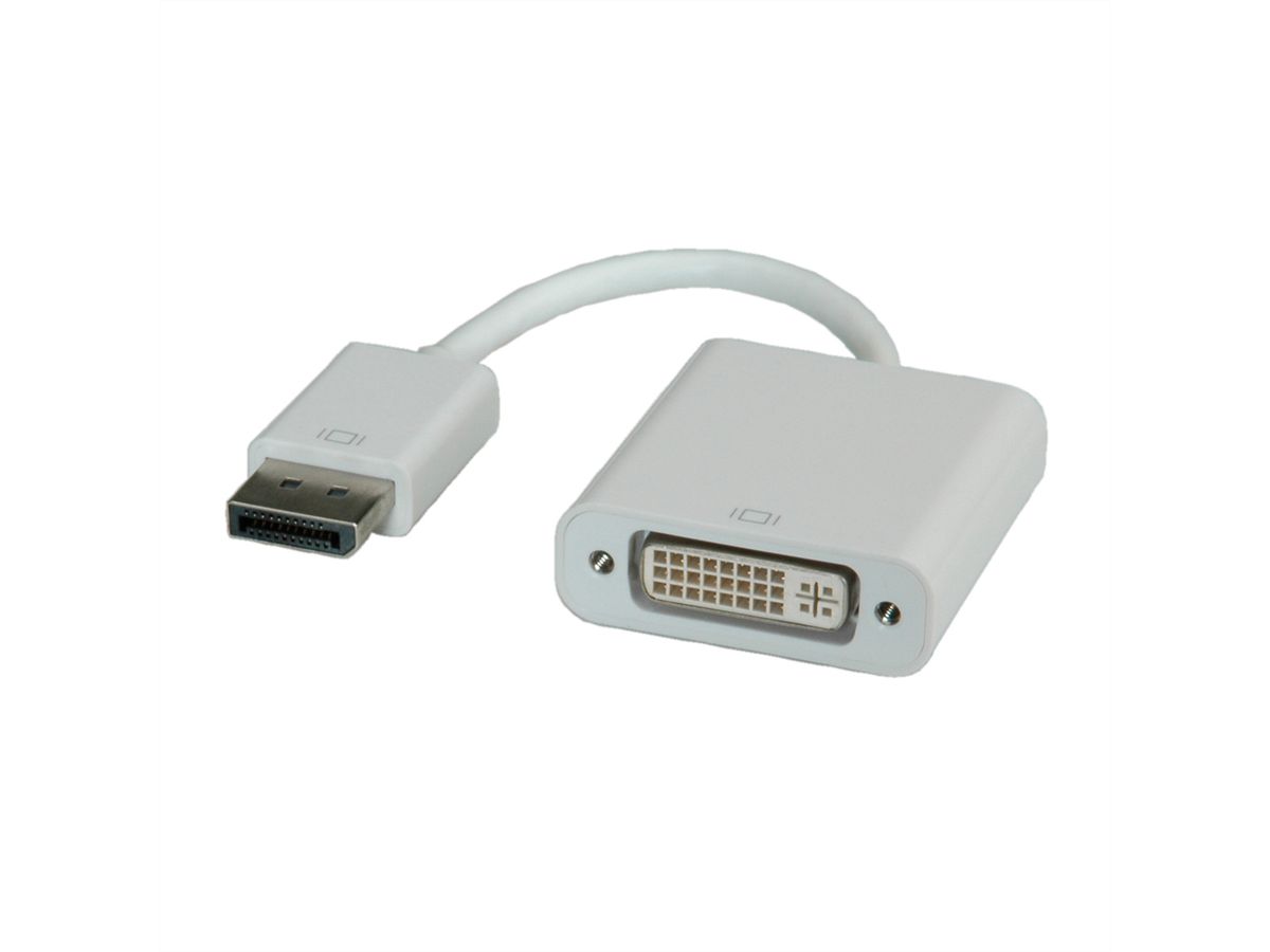 ROLINE Adaptateur DisplayPort - DVI, DP M-DVI F