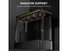 ANTEC Boîtier PC Constellation C6 Curve Air, format ATX Midi Tower, noir