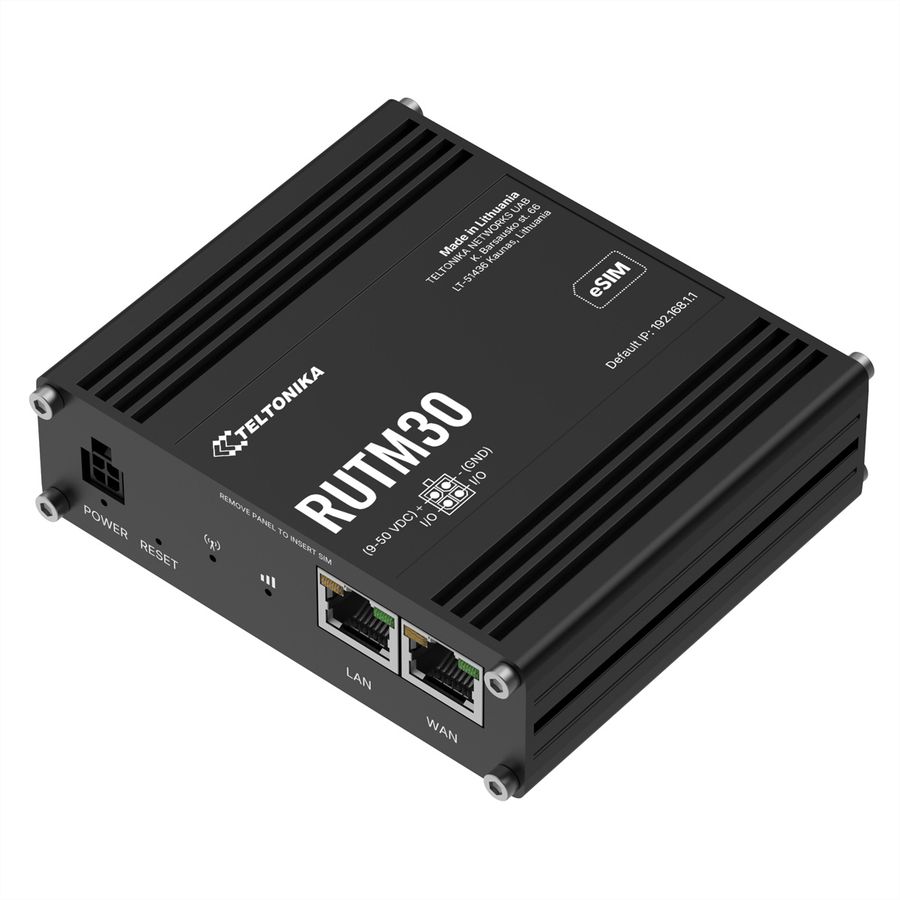 TELTONIKA ROUTEUR RUTM30 5G À DOUBLE CARTE SIM
