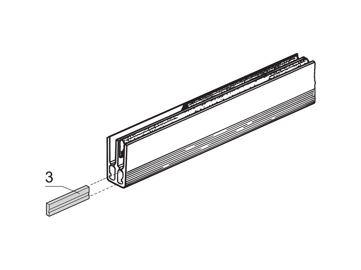 SCHROFF Support de montage pour barre de bus 1, 2?pôles