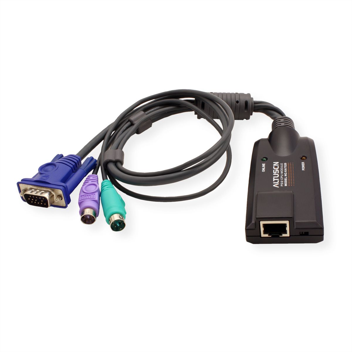 ATEN KA7520 CAT5 CPU Module PS/2 pour switch KVM, High Resolution