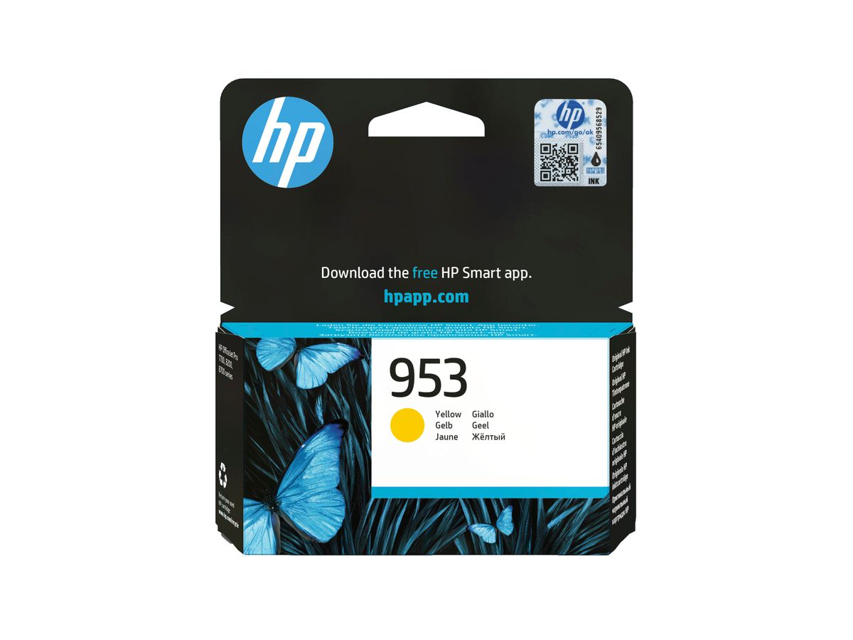 HP 953 Cartouche d’encre jaune authentique