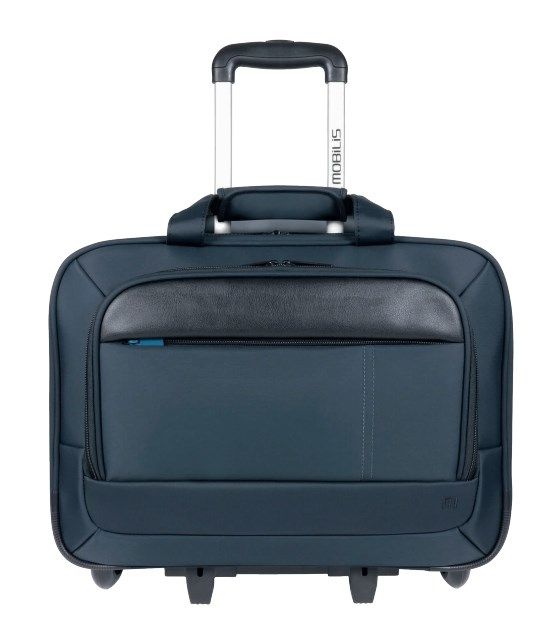 Mobilis Executive 3 40,6 cm (16") Valise sur roulette Noir, Bleu