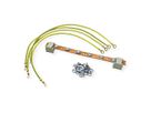 ROLINE Rail d'équipotentialité, 220mm, câble de mise à la terre