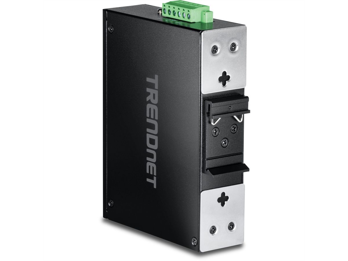 TRENDnet TI-PG62B Switch Rail DIN PoE+ Gigabit industriel à 7 ports