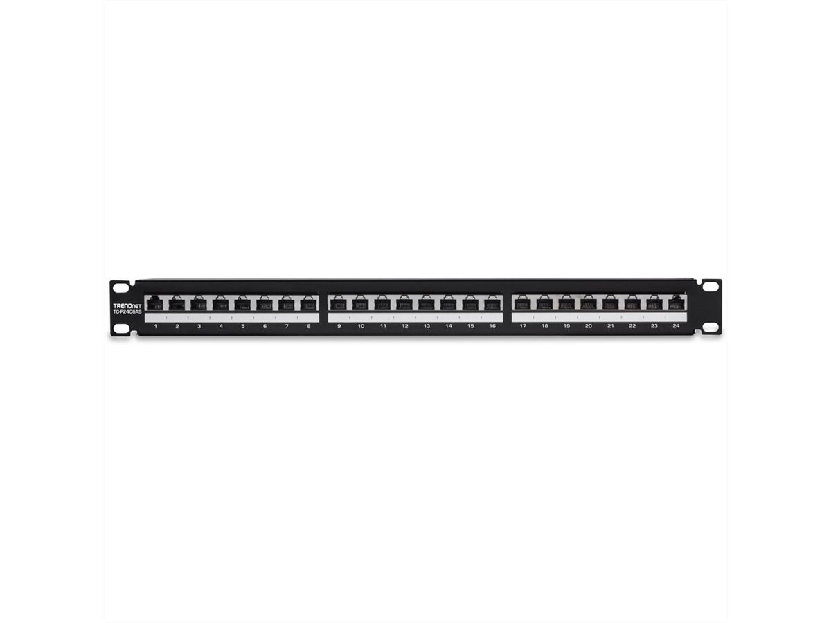 TRENDnet TC-P24C6AS Panneau de brassage Cat.6A à 24 ports