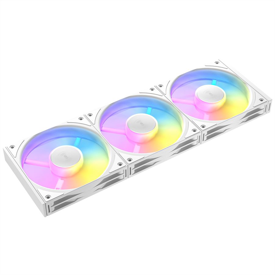 ANTEC C120R ARGB White Ventilateur de boîtier PC, pack de 3, blanc