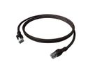 Cordon EasyLan DualBoot PushPull IP20, Cat.6A (Classe EA), S/FTP, noir, 3 m