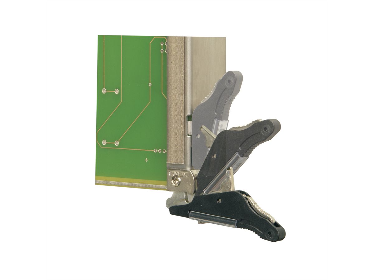 SCHROFF AdvancedTCA Kit de face avant, poignée IEA à levier avec ressort, profilé alu, 8 U, 6 HP