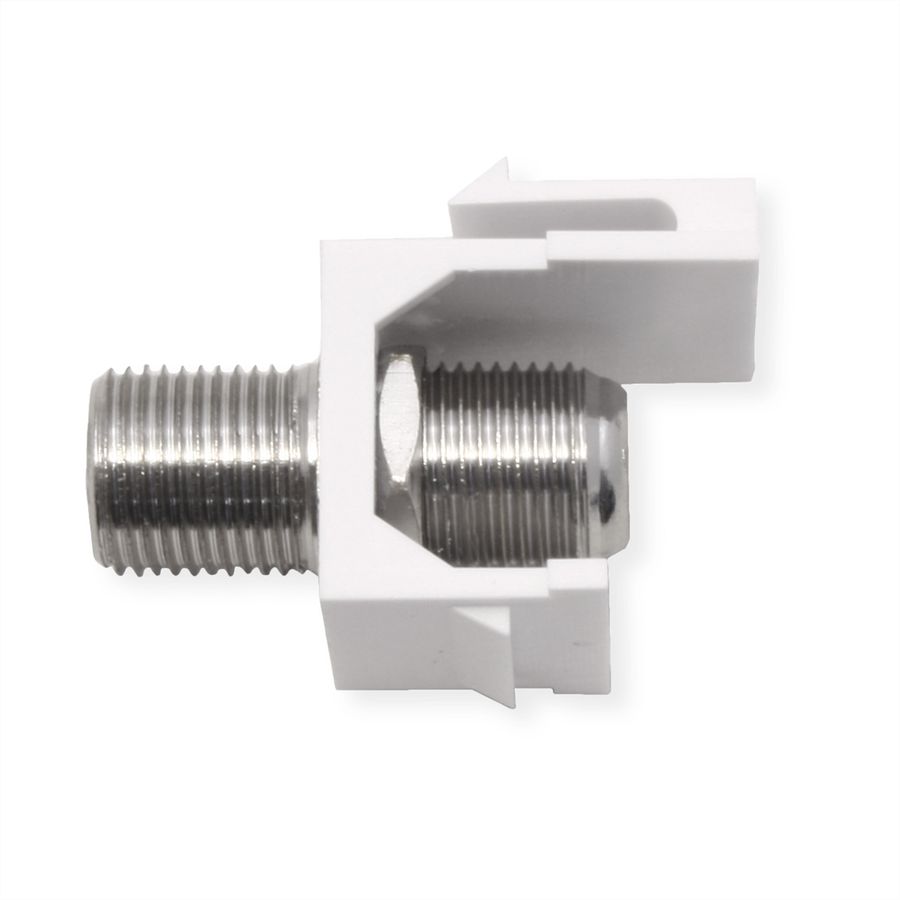 VALUE Coupleur Keystone type F, plastique