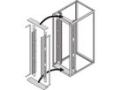 Cache de séparation d'air SCHROFF, kit de face avant, pour largeur d'armoire 800 mm, avec doigts de câble
