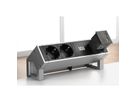 BACHMANN Module Replicateur de port, 2x USB, RJ45, Mini DisplayPort, USB-C