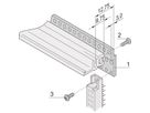 SCHROFF Rail en Z pour connecteur, EN 60603-2, 4 CV