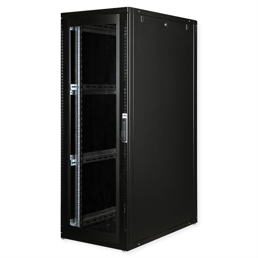 ROLINE 19" Baie serveur Pro 36U, 600x1000 LxP noir Plexiglas