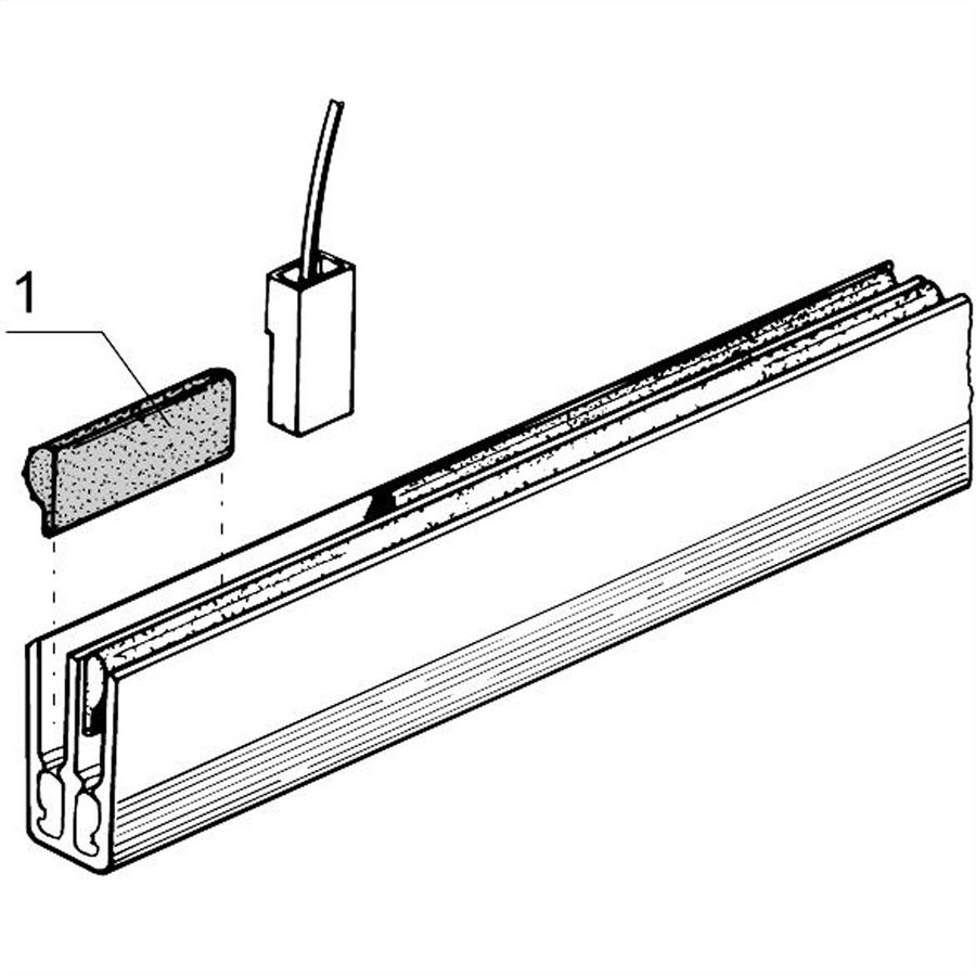 SCHROFF Protection des contacts pour barres conductrices, 1 ? 4 pôles