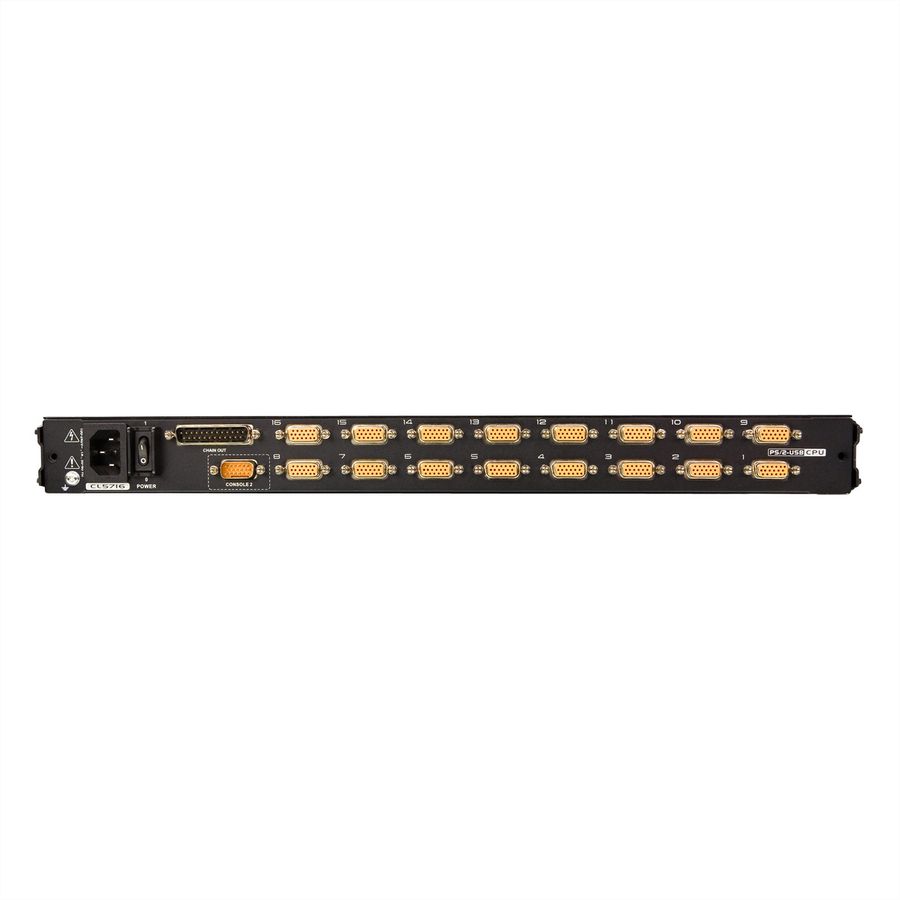 ATEN CL5716M Commutateur KVM VGA LCD 43cm PS/2-USB 16 ports , FR-Layout