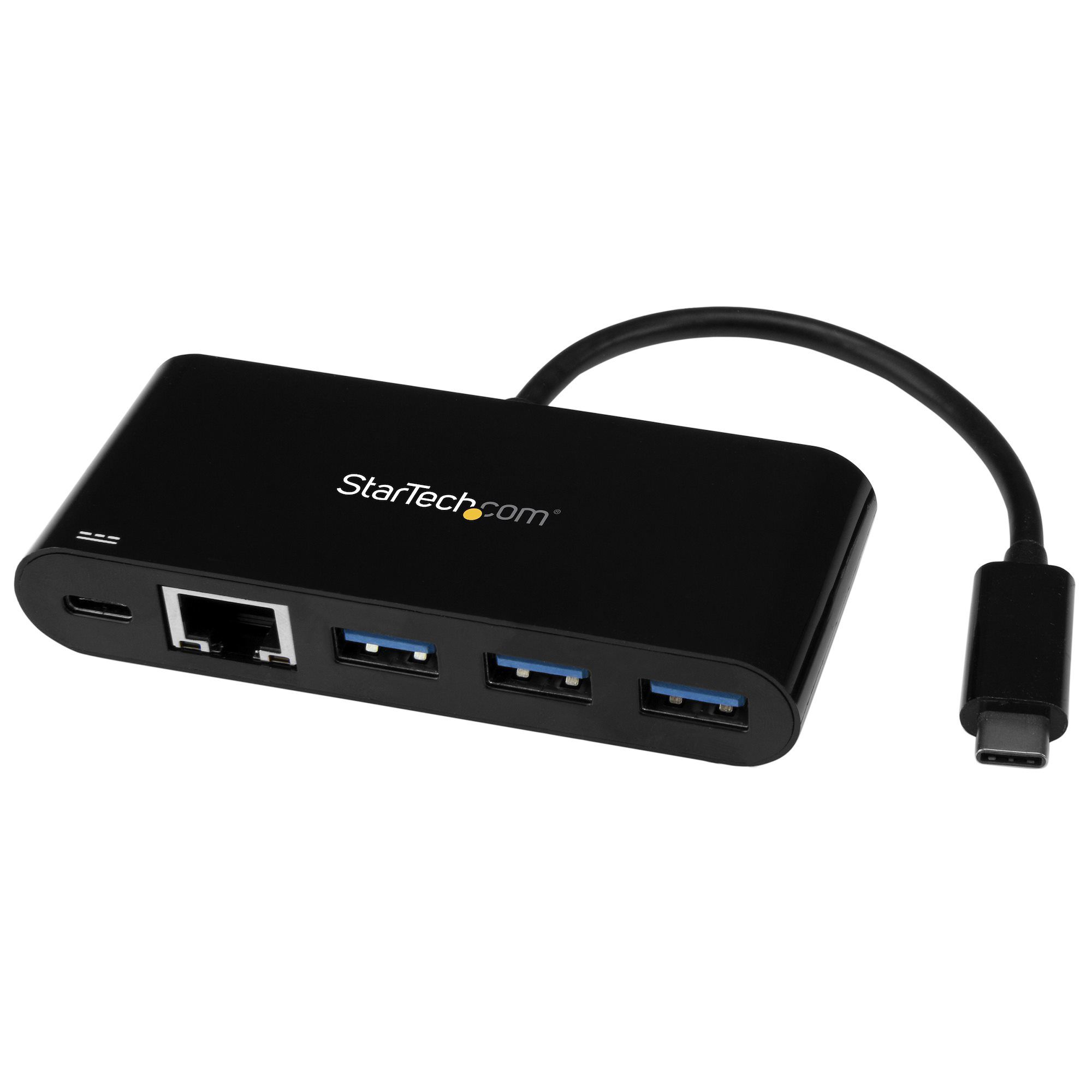 StarTech.com Adaptateur USB-C vers Gigabit Ethernet avec hub USB 3.0 à 3  ports et USB Power Delivery - SECOMP France