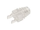 ROLINE Capuchon pour fiche RJ-45 EASY Passthrough, 10 pièces, pour connecteurs Pass-Through, transparent