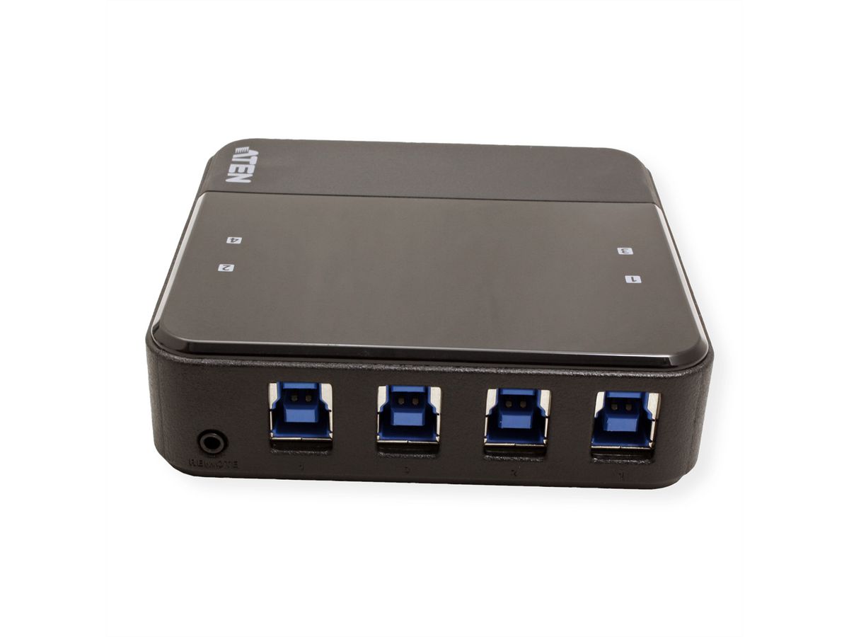 ATEN US434 Switch de partage des périphériques USB 3.0 à 4 ports