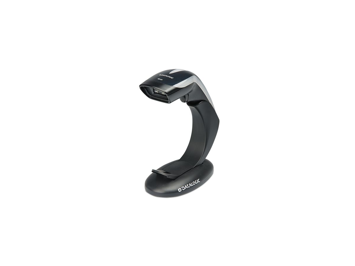 Datalogic Heron HD3430 Kit Lecteur de code barre portable 1D/2D CMOS Noir, Argent