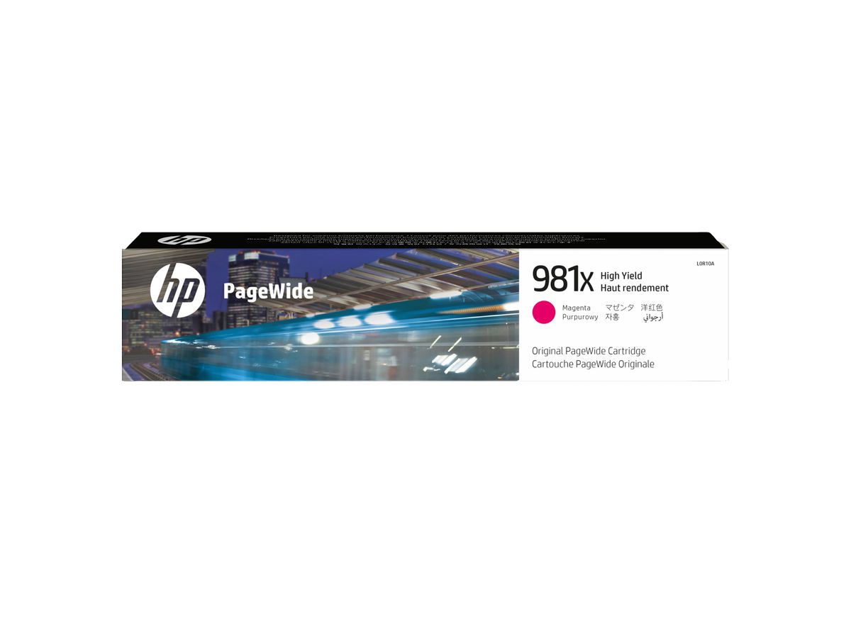 HP 981X cartouche PageWide Magenta grande capacité authentique