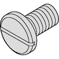 SCHROFF Vis à tête fraisée bombée à empreinte cruciforme - NTS-LISESHR 3X20, VERN.100ST