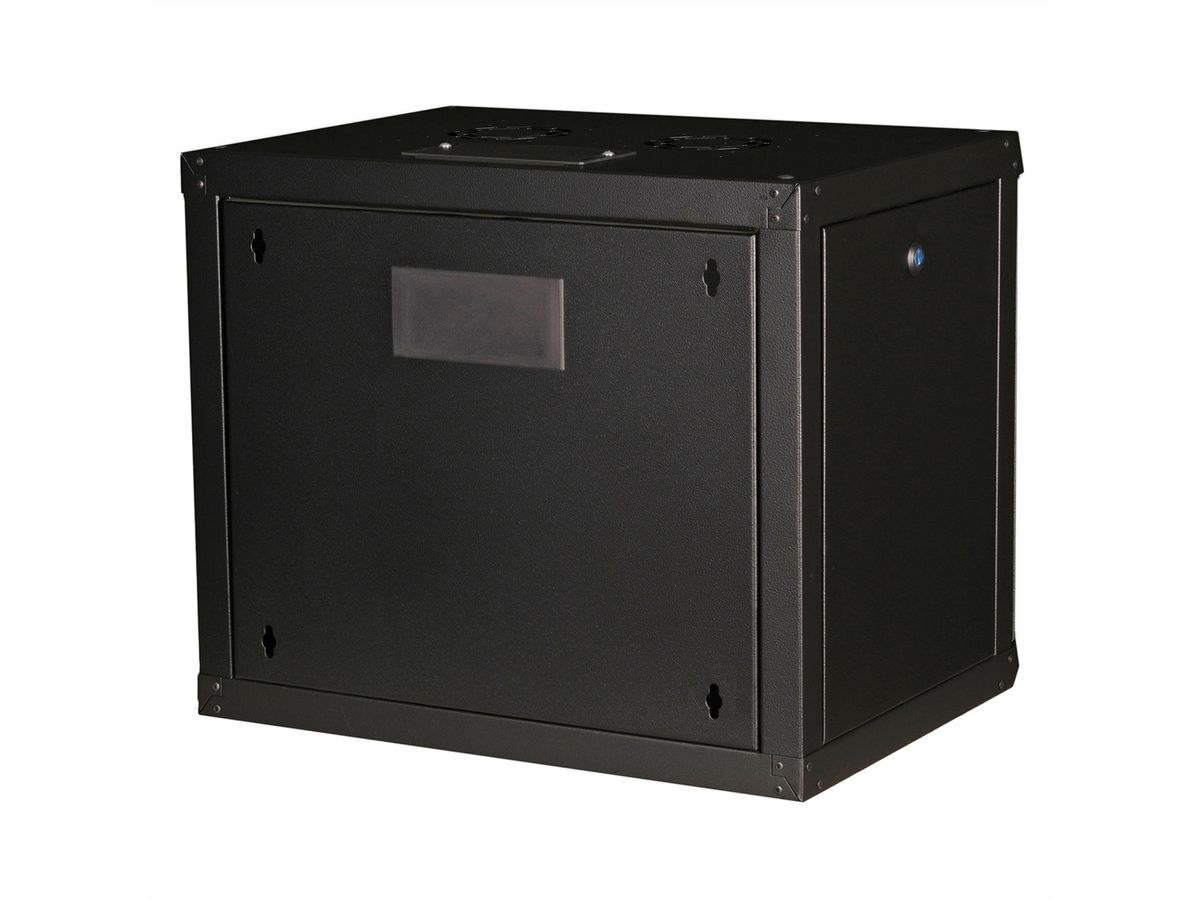 ROLINE 19" Boîtier mural Pro 9U, 600x450 LxP noir