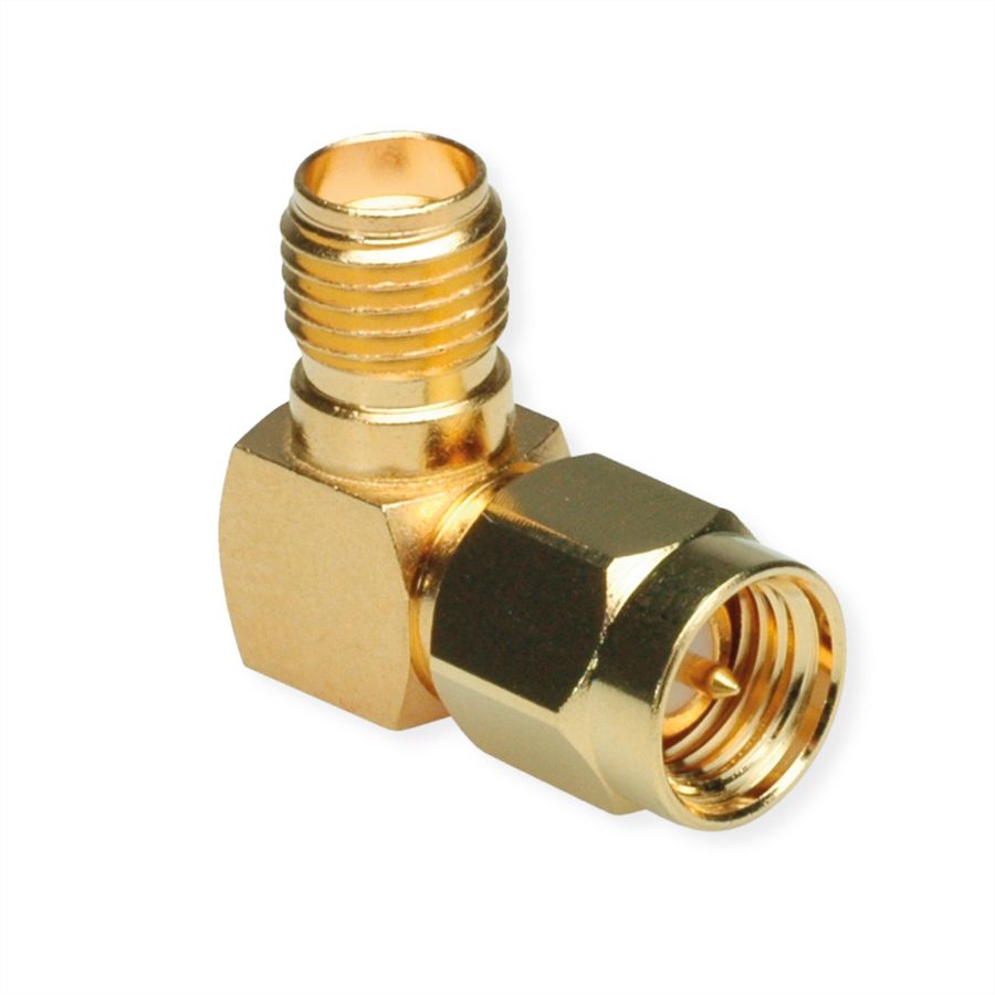 TELEGÄRTNER Connecteur SMA mâle/femelle, coudé